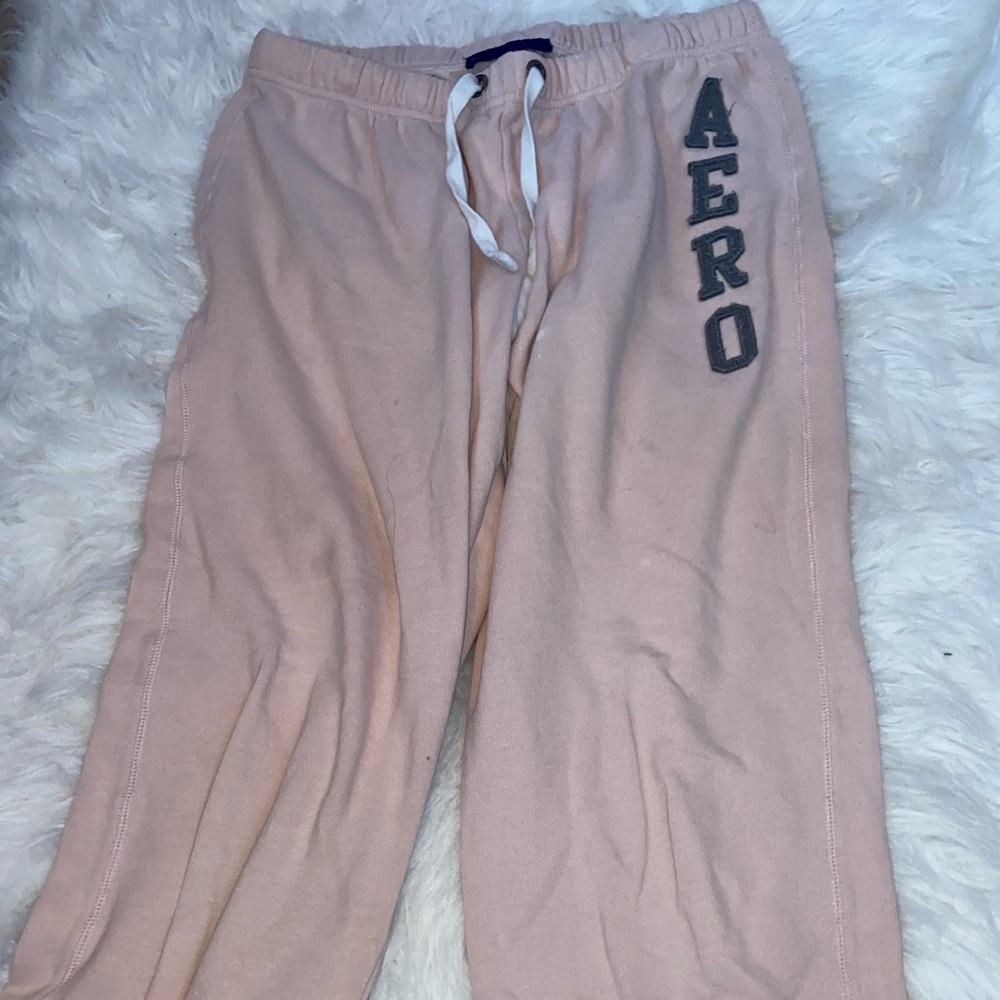 pink aeropostle sweatpants